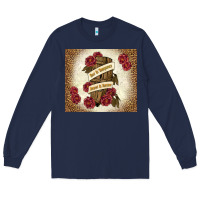 Navy fear is temporary regret is forever Long Sleeve Tee - TumblerDesignByShophia
