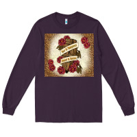 Plum fear is temporary regret is forever Long Sleeve Tee - TumblerDesignByShophia