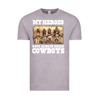 Vintage Zinc my heroes have always killed cowboys retro Vintage Tee - linhVisuals
