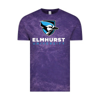 Cloud Purple elmhurst university Vintage Tee - linhVisuals