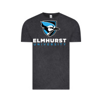 Vintage Black elmhurst university Vintage Tee - linhVisuals