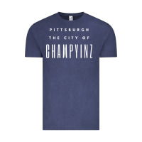 Vintage Denim pittsburgh city of champyinz steel city Vintage Tee - linhVisuals