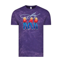Cloud Purple dolly musician Vintage Tee - linhVisuals