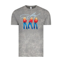 Cloud Rock dolly musician Vintage Tee - linhVisuals