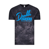 Cloud Black double deuce bar Vintage Tee - linhVisuals