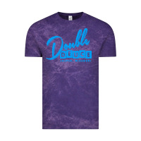 Cloud Purple double deuce bar Vintage Tee - linhVisuals