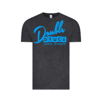 Vintage Black double deuce bar Vintage Tee - linhVisuals