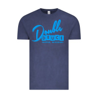 Vintage Denim double deuce bar Vintage Tee - linhVisuals