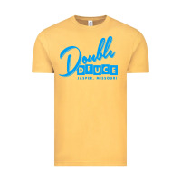 Vintage Mustard double deuce bar Vintage Tee - linhVisuals