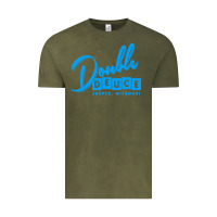 Vintage Olive double deuce bar Vintage Tee - linhVisuals