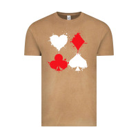 Vintage Camel playing cards poker heart spade club Vintage Tee - linhVisuals
