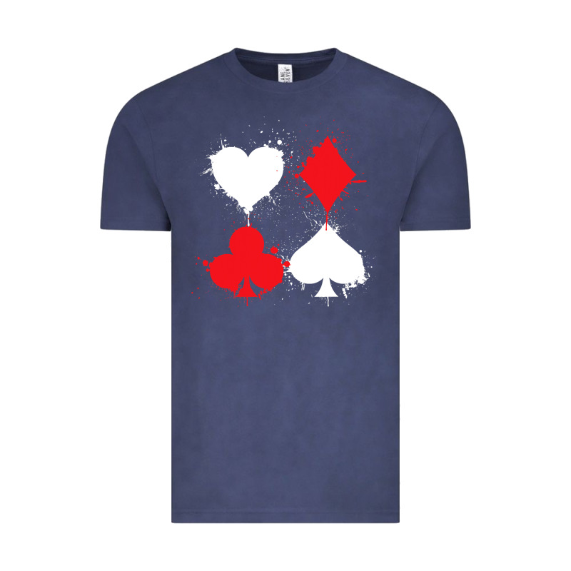 Playing Cards Poker Heart Spade Club Vintage Tee by linhVisuals | Teevron