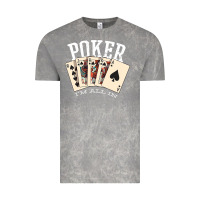 Cloud Rock poker all in royal flush lucky casino Vintage Tee - linhVisuals