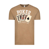Vintage Coffee poker all in royal flush lucky casino Vintage Tee - linhVisuals