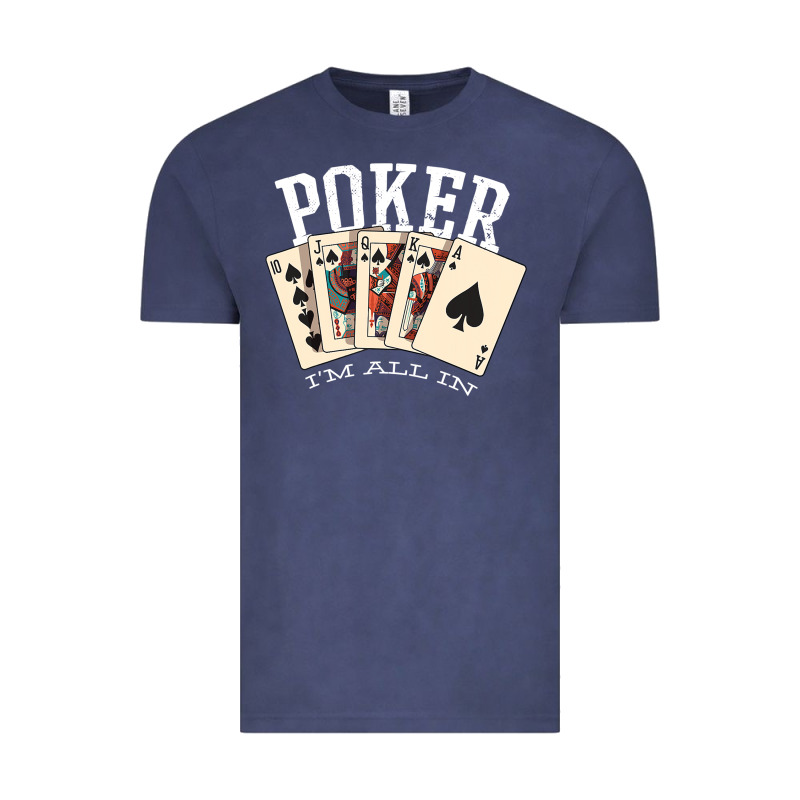 Poker All In Royal Flush Lucky Casino Vintage Tee by linhVisuals | Teevron