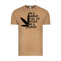 Vintage Camel In A World Full Of Roses Be A Weed Vintage Tee - linhVisuals