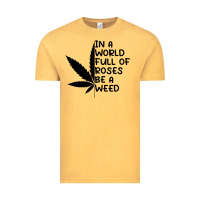 Vintage Mustard In A World Full Of Roses Be A Weed Vintage Tee - linhVisuals