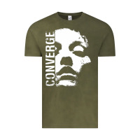 Vintage Olive converge Vintage Tee - linhVisuals