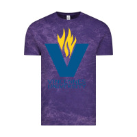 Cloud Purple university of vincennes Vintage Tee - linhVisuals