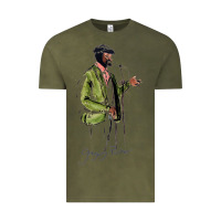 Vintage Olive gregory porter jazz music Vintage Tee - linhVisuals