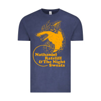 Vintage Denim nathaniel rateliff müsïc Vintage Tee - linhVisuals