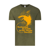 Vintage Olive nathaniel rateliff müsïc Vintage Tee - linhVisuals
