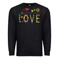 Black love is love Premium Sweatshirt - CowhideDigitalArt