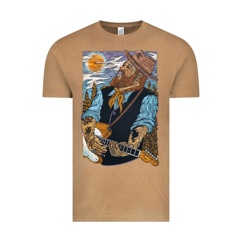 Nathaniel Rateliff Müsïc Vintage Tee by linhVisuals | Teevron