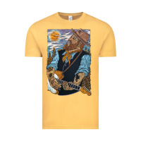 Vintage Mustard nathaniel rateliff müsïc Vintage Tee - linhVisuals