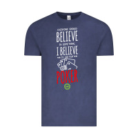 Vintage Denim poker card player believe in something Vintage Tee - linhVisuals