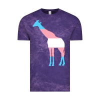 Cloud Purple transgender flag ftm mtf trans pride Vintage Tee - linhVisuals