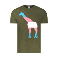 Vintage Olive transgender flag ftm mtf trans pride Vintage Tee - linhVisuals