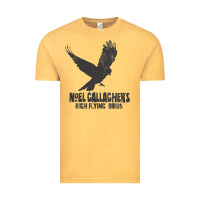 Vintage Mustard noel gallagher's high flying birds classic Vintage Tee - linhVisuals