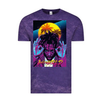 Cloud Purple concert wrld Vintage Tee - linhVisuals