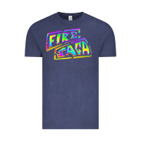 Vintage Denim fire saga music Vintage Tee - linhVisuals