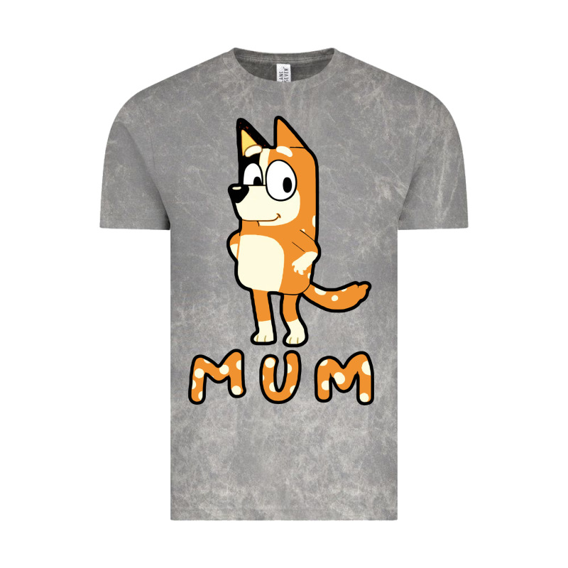 Bluey Mom Vintage Tee by linhVisuals | Teevron