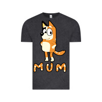 Vintage Black bluey mom Vintage Tee - linhVisuals