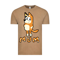 Vintage Coffee bluey mom Vintage Tee - linhVisuals