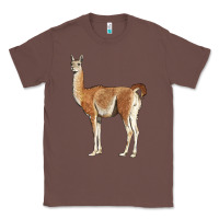 Chestnut guanaco llama Classic Tee - LillyAllenDesigns
