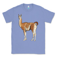Colony Blue guanaco llama Classic Tee - LillyAllenDesigns