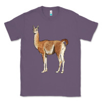 Lavender guanaco llama Classic Tee - LillyAllenDesigns