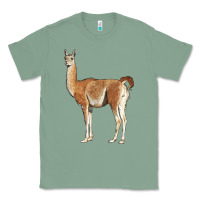 Sage guanaco llama Classic Tee - LillyAllenDesigns