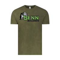 Vintage Olive senn high school Vintage Tee - linhVisuals