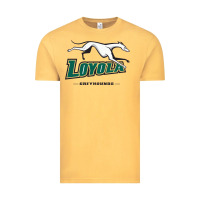 Vintage Mustard loyola (md) greyhounds Vintage Tee - linhVisuals