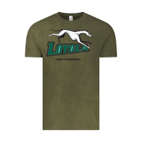 Vintage Olive loyola (md) greyhounds Vintage Tee - linhVisuals