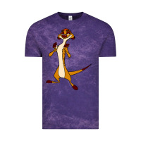 Cloud Purple Timon Funny Vintage Tee - linhVisuals