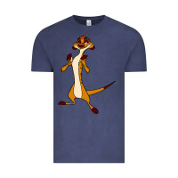 Vintage Denim Timon Funny Vintage Tee - linhVisuals