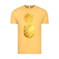 Vintage Mustard gold pineapple Vintage Tee - linhVisuals