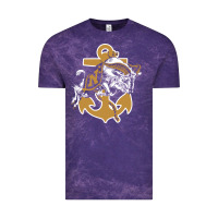 Cloud Purple navy midshipmen Vintage Tee - linhVisuals