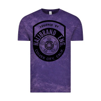 Cloud Purple what goes up must come down Vintage Tee - linhVisuals